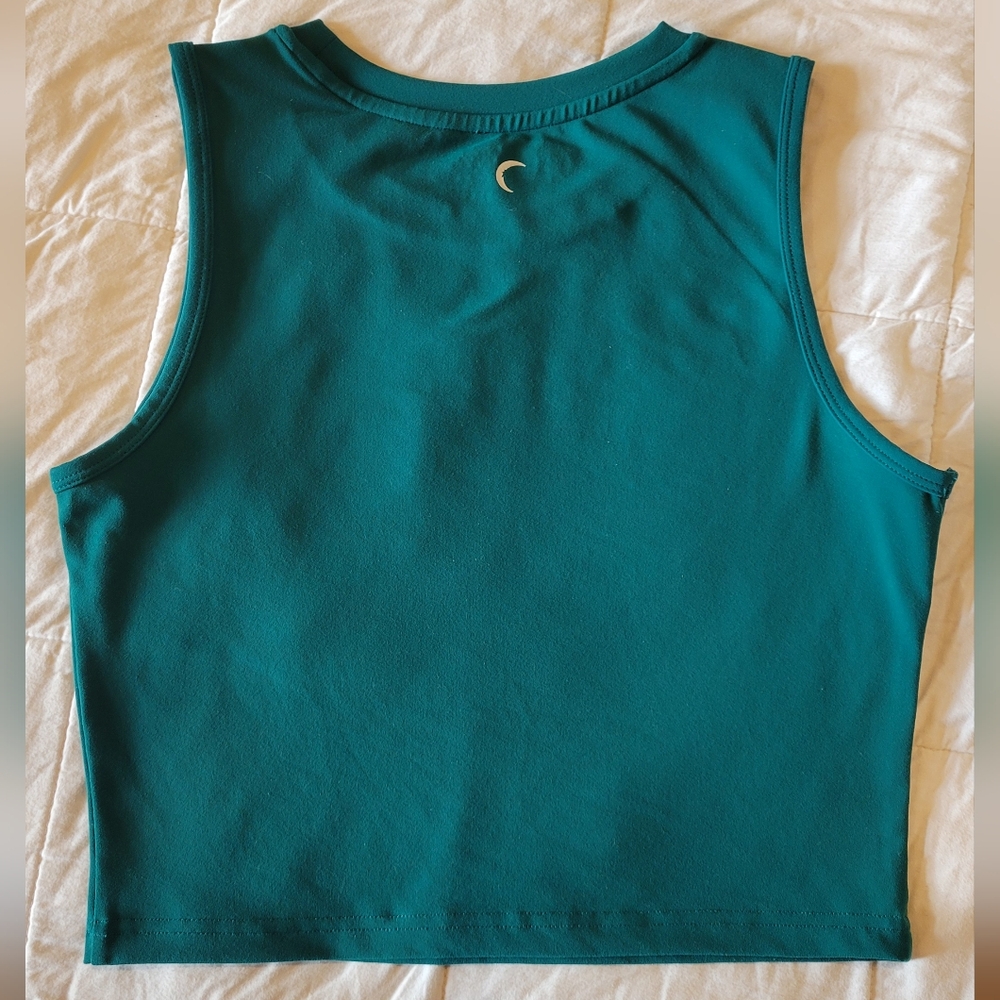 Green Zyia Crop Top